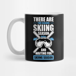 Alpine Skiing Alps Skier Gift Mug